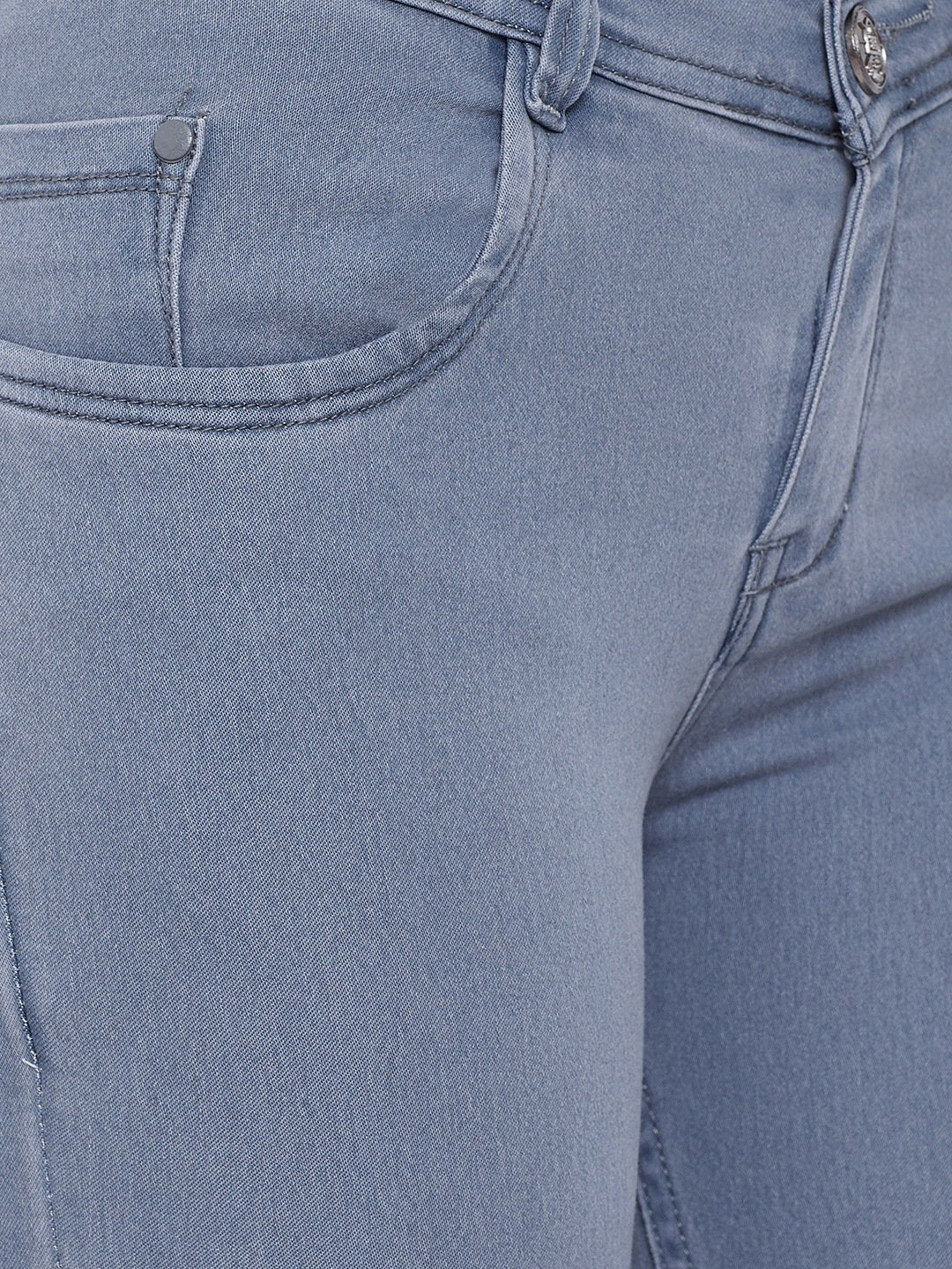 Slim Fit Stretchable Grey Jeans - NiftyJeans