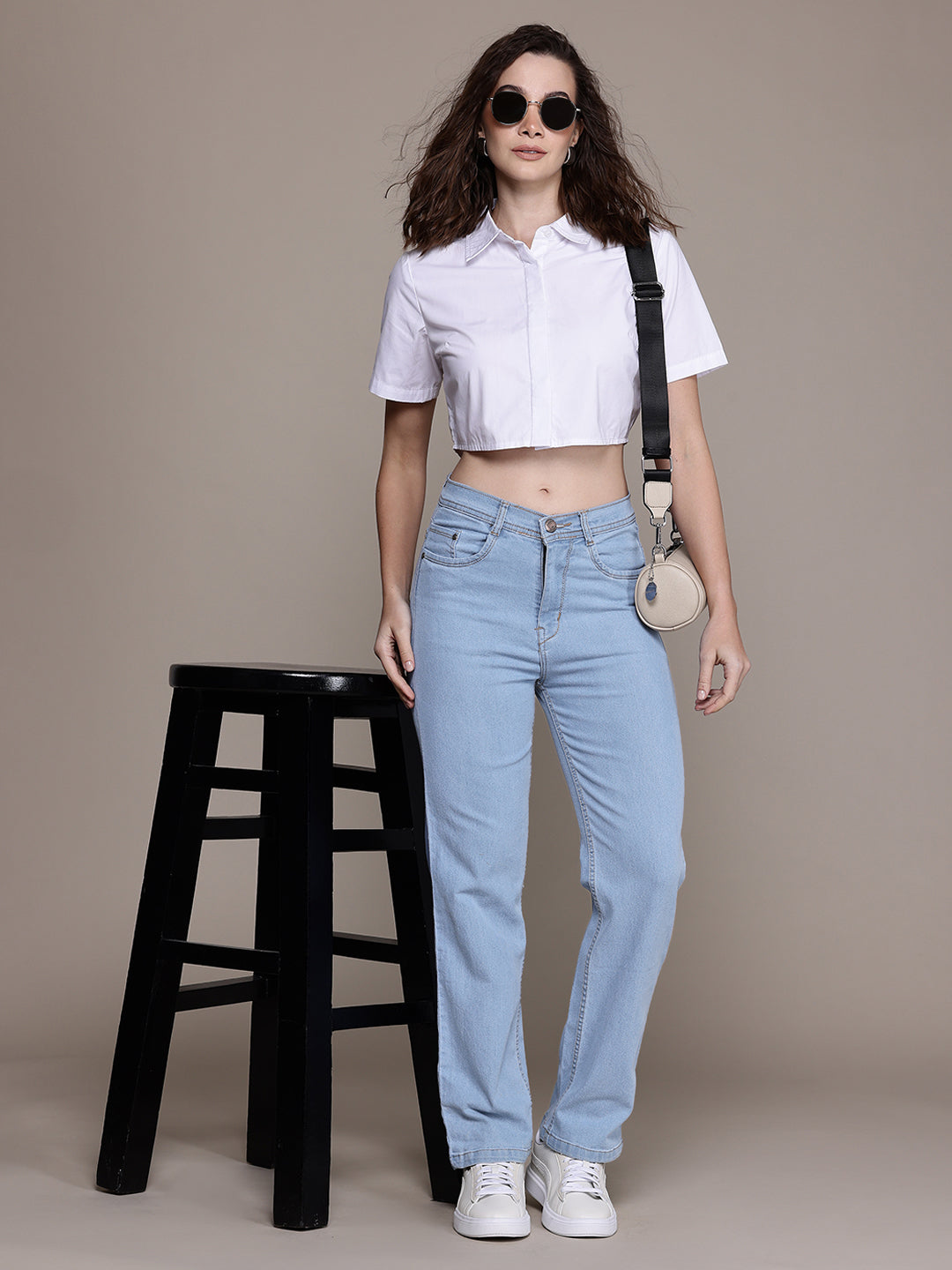 Denim Stretchable Straight Fit Jeans