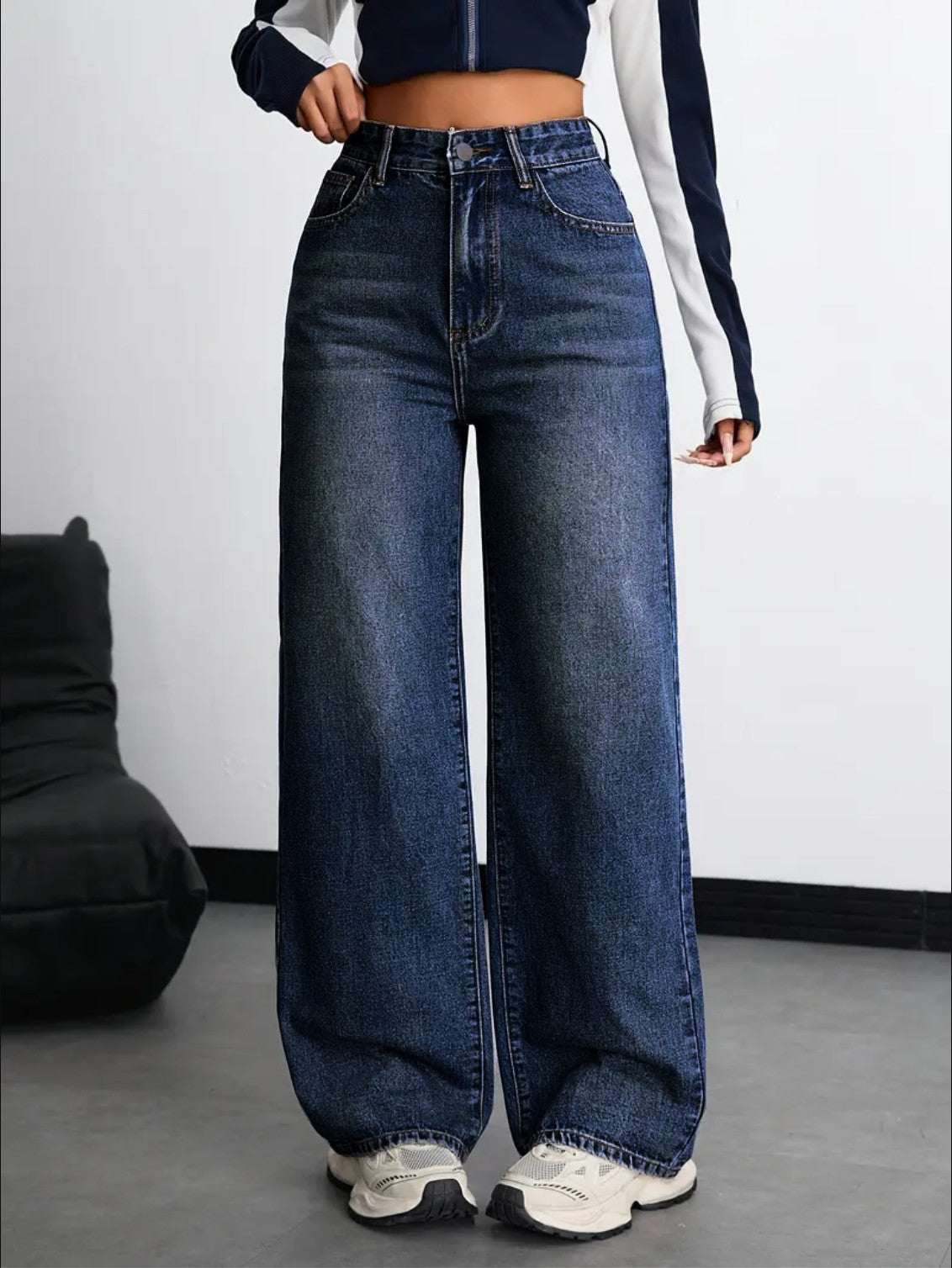 Denim Stretchable Baggy Fit Jeans