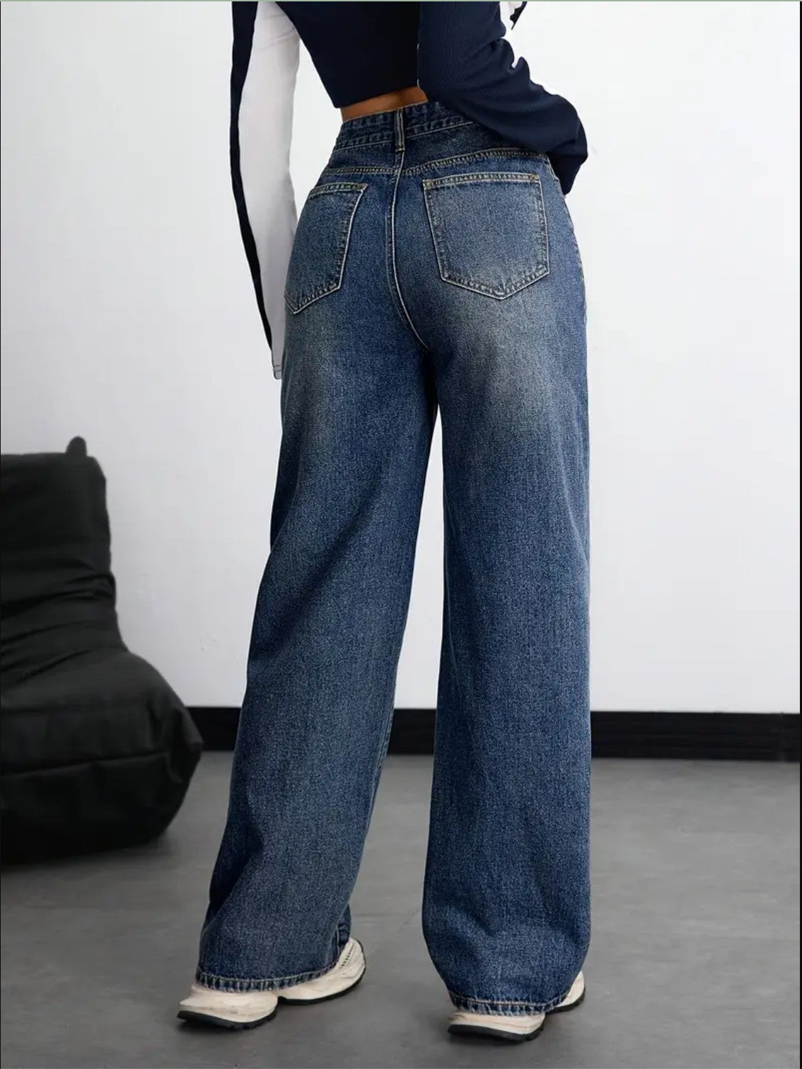 Denim Stretchable Baggy Fit Jeans