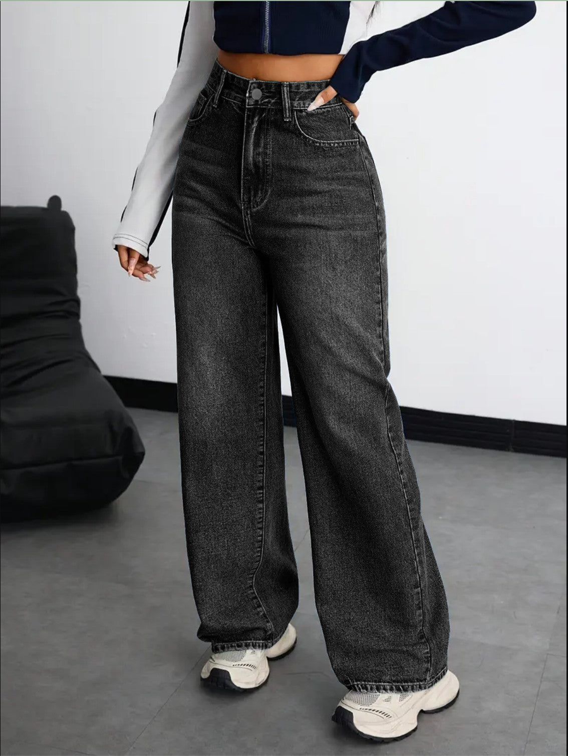 Denim Stretchable Baggy Fit Jeans