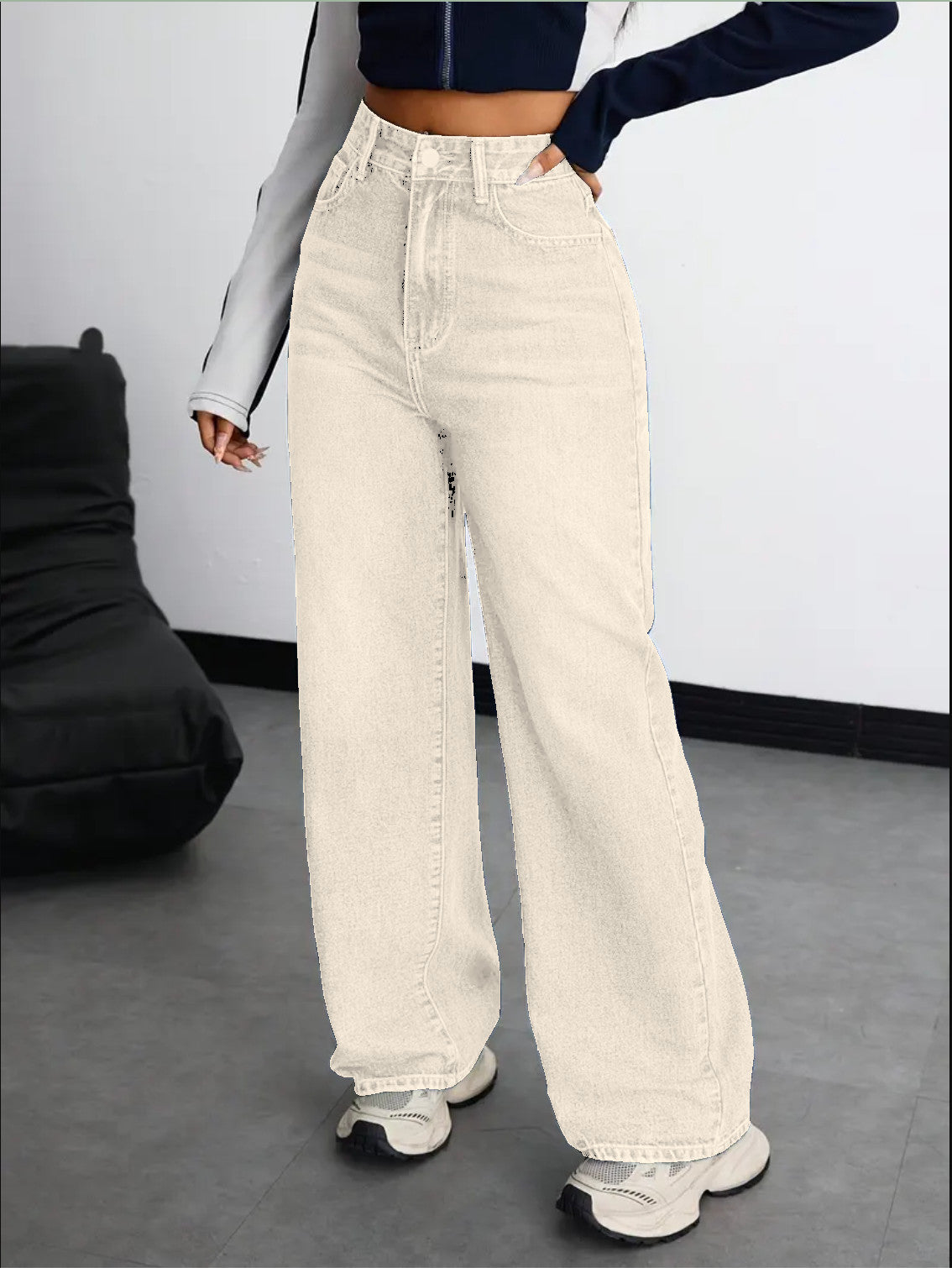 Denim Stretchable Baggy Fit Jeans