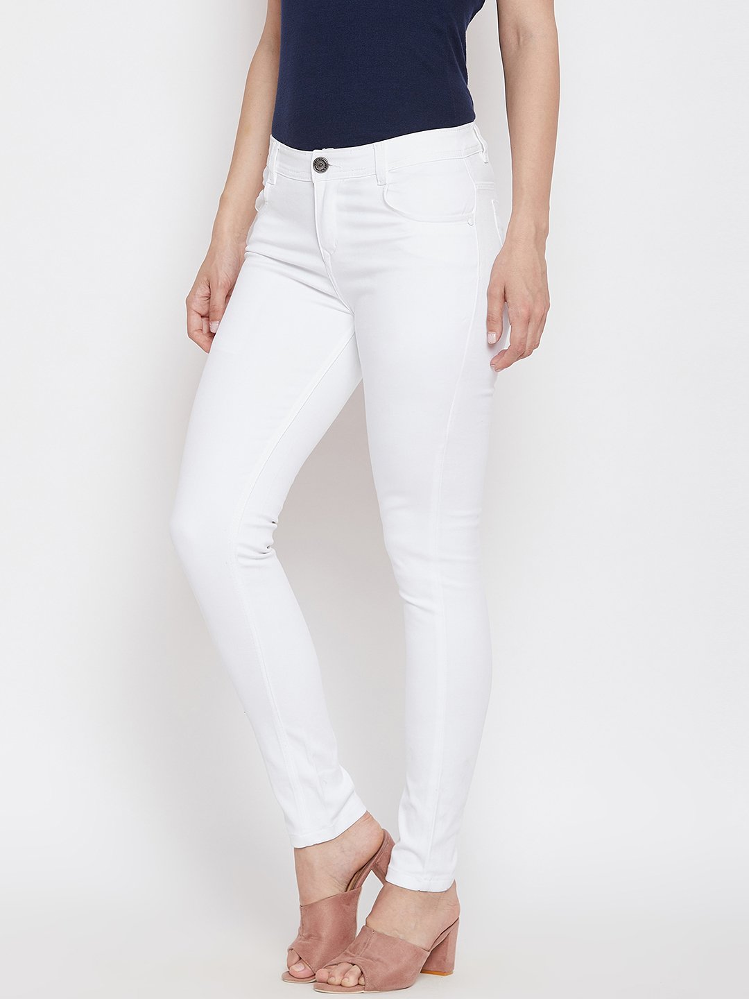 Kraus Jeans Skinny Women White Jeans - Buy Kraus Jeans Skinny Women White  Jeans Online at Best Prices in India | Flipkart.com