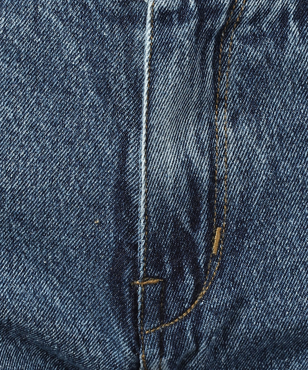 Relaxed Fit Cargo Sky Blue Jeans - NiftyJeans
