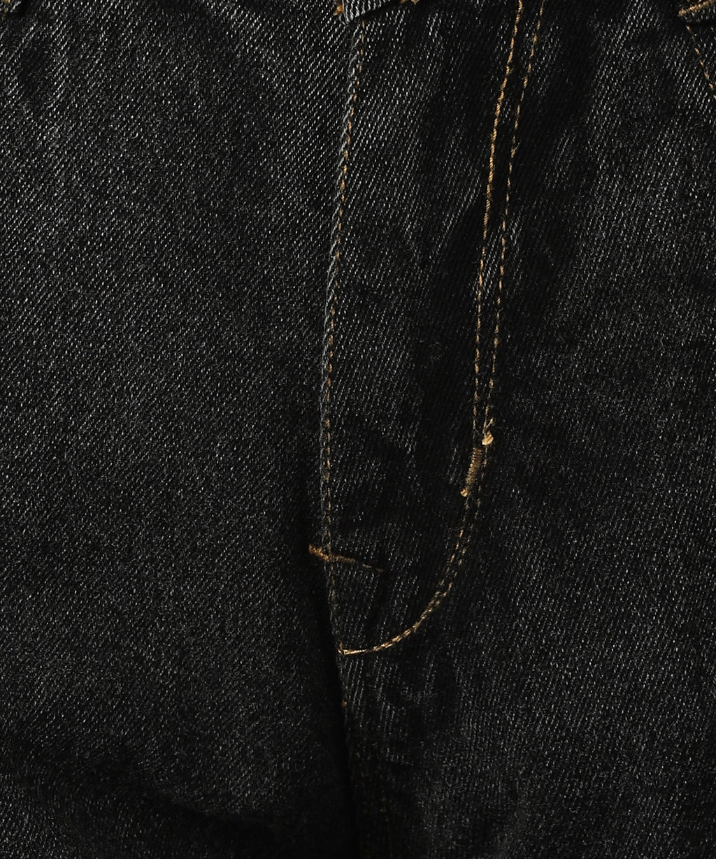 Relaxed Fit Distressed Grey Jeans - NiftyJeans