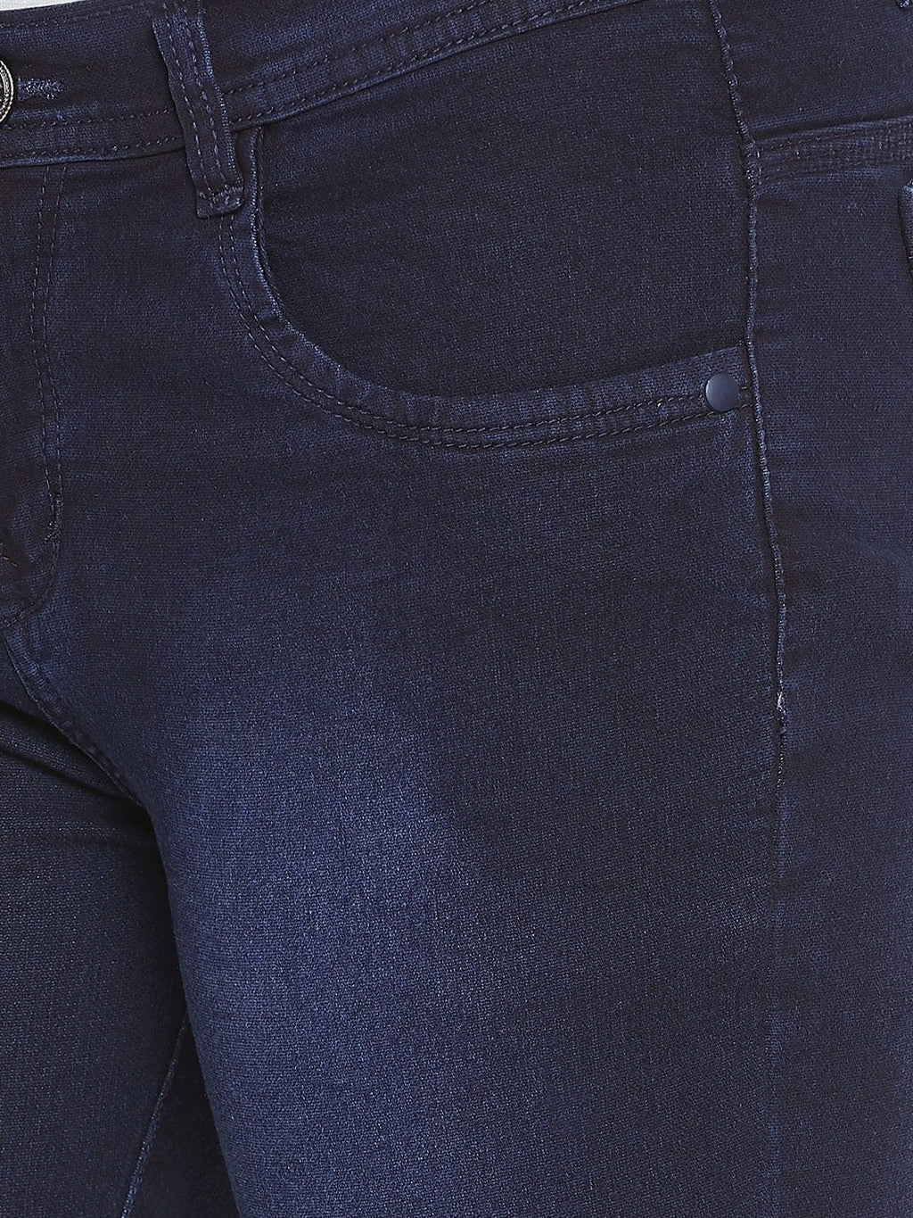 Distressed Stretchable Blue Jeans - NiftyJeans