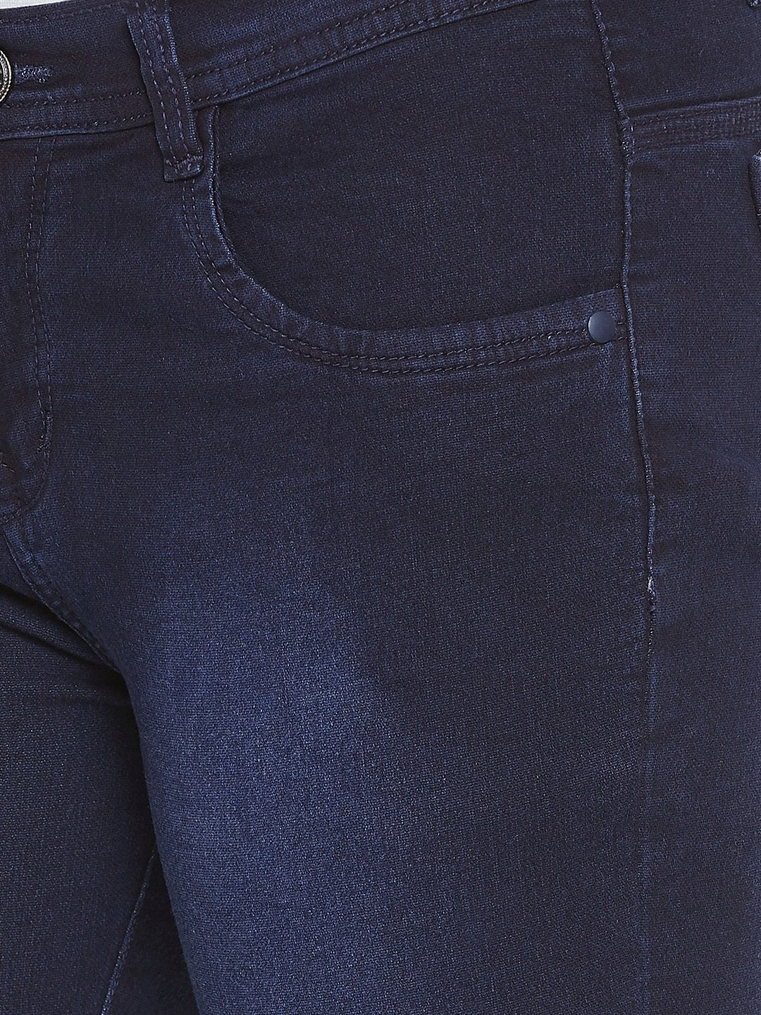 Distressed Stretchable Blue Jeans - NiftyJeans