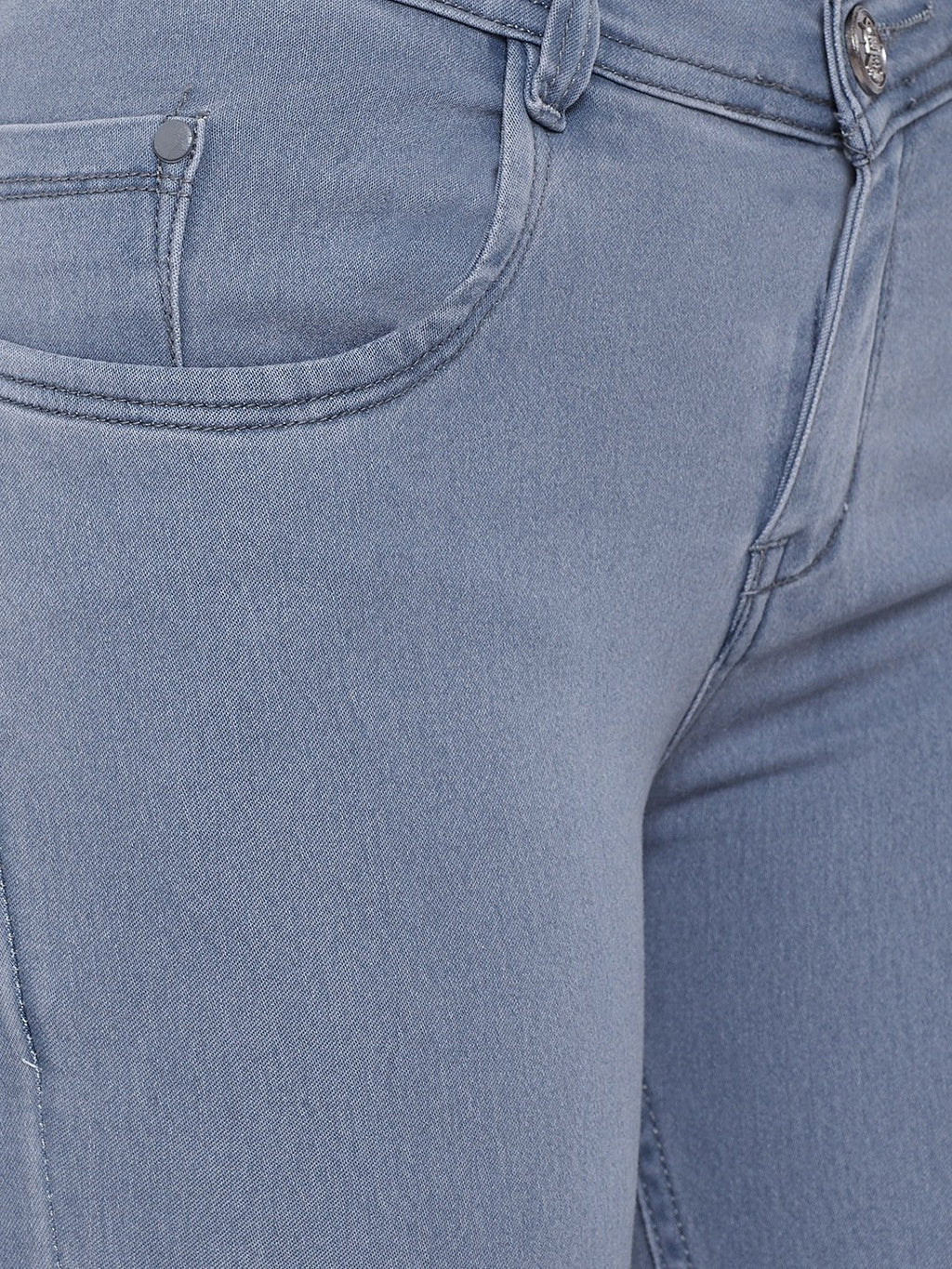 Slim Fit Stretchable Grey Jeans - NiftyJeans